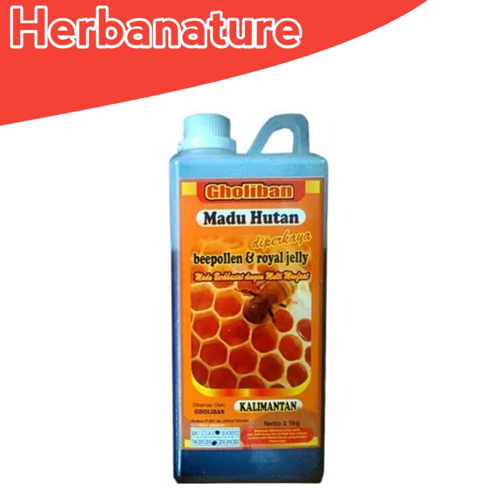 

Madu Hutan Kalimantan Gholiban Plus Bee Pollen Dan Royal Jelly 1 Kg