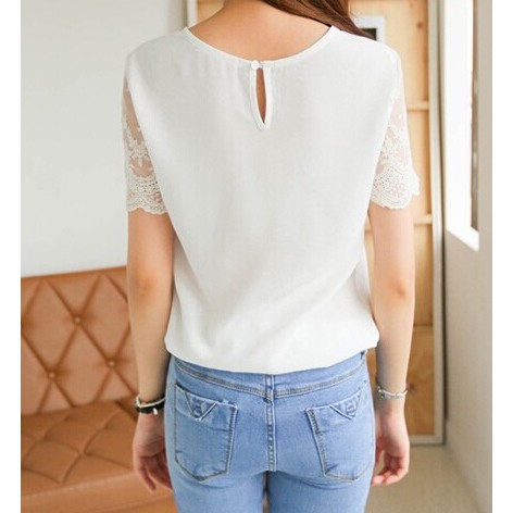 Chiffon Blouse Korean Fashion 56Q261004