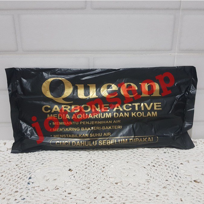 QUEEN carbone active media filter carbon karbon aktif akuarium aquarium aquascape kolam