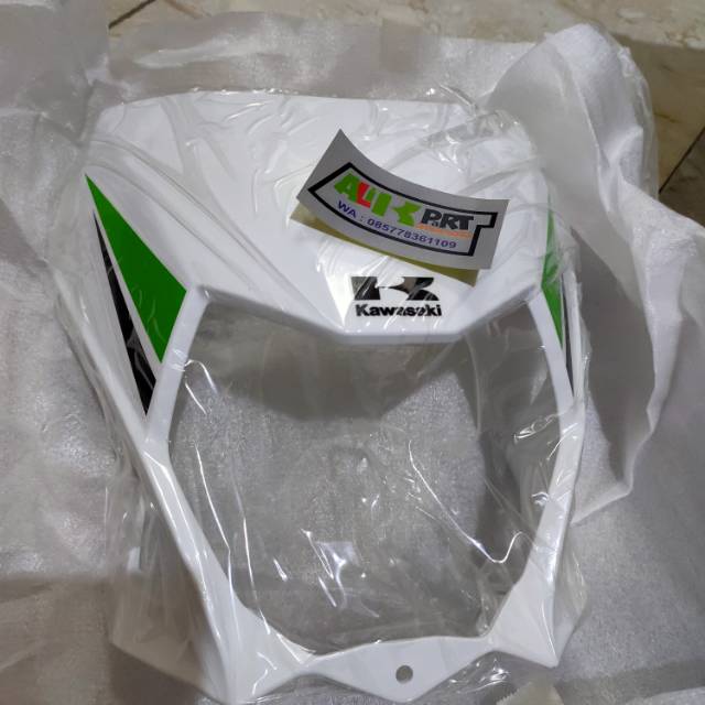 Batok lampu depan KLX D-Tracker 150 putih original