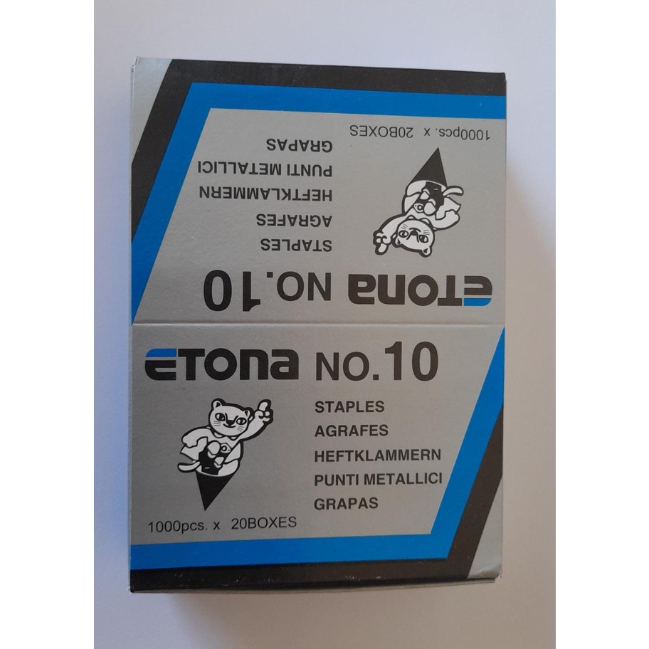 [TOSERBA_EMAK] - ISI STAPLES ETONA NO.10 / ISI STAPLES UKURAN KECIL