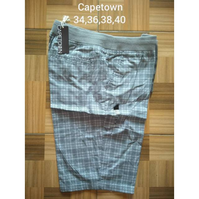 celana pendek woven capetown