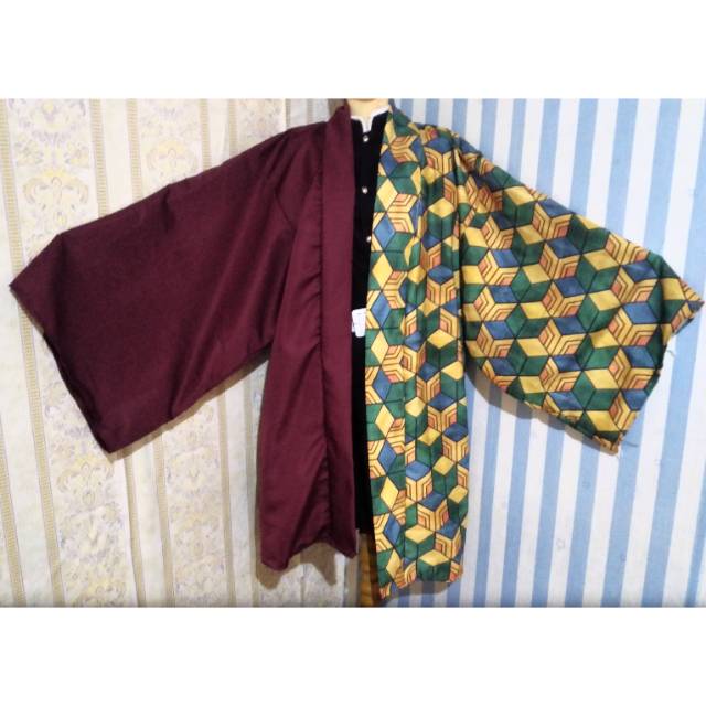 Tomioka Giyuu Haori kimetsu no yaiba demon slayer kostum