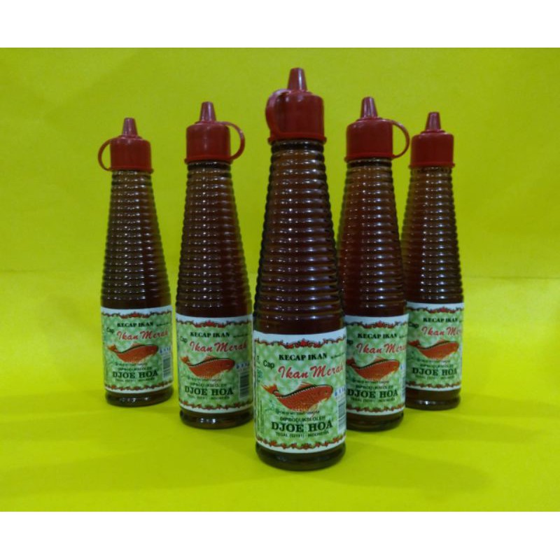 

Kecap Ikan Cap Ikan Merah Djoe Hoa 140ml