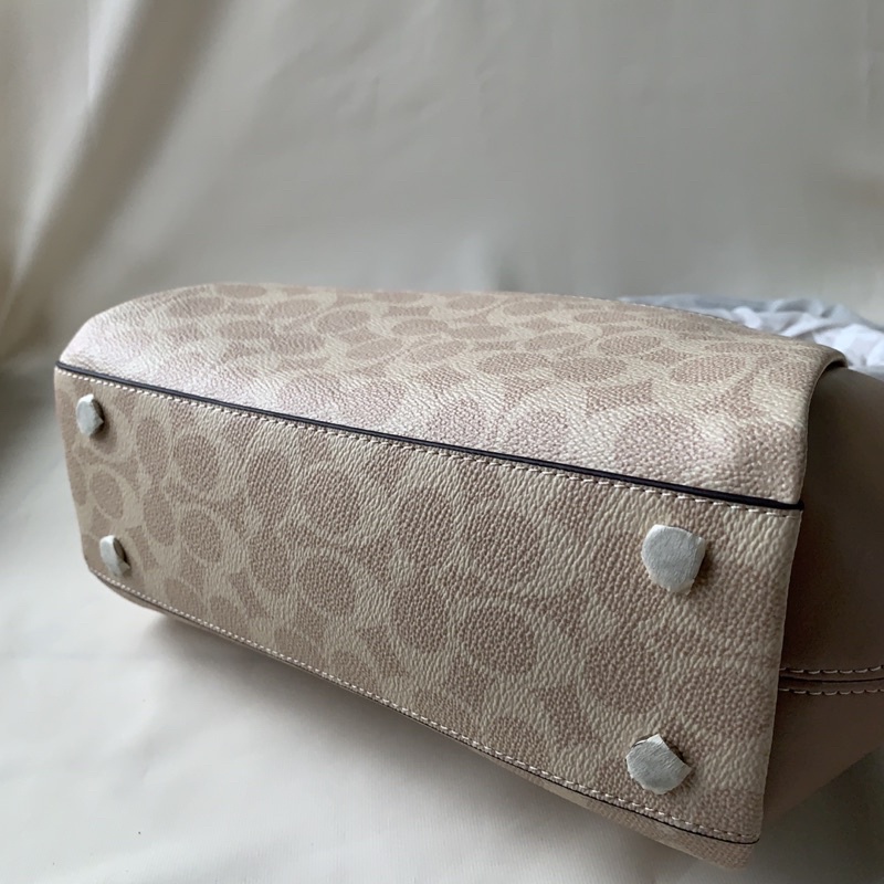 Coach Elise Satchel In Signature Canvas(79364)