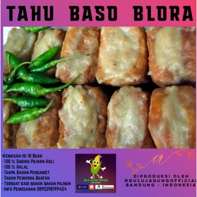 TAHU BASO PREMIUM/TAHU BAKSO BLORA/TAHU ISI BASO ISI 5 PCS BESAR  KEMASAN FROZEN