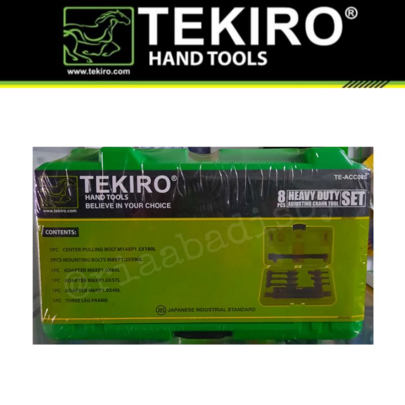TREKER RUMAH MESIN MOTOR SET 8PCS TEKIRO || HEAVY DUTY ADJUSTING CRANK TOOL SET 8PCS