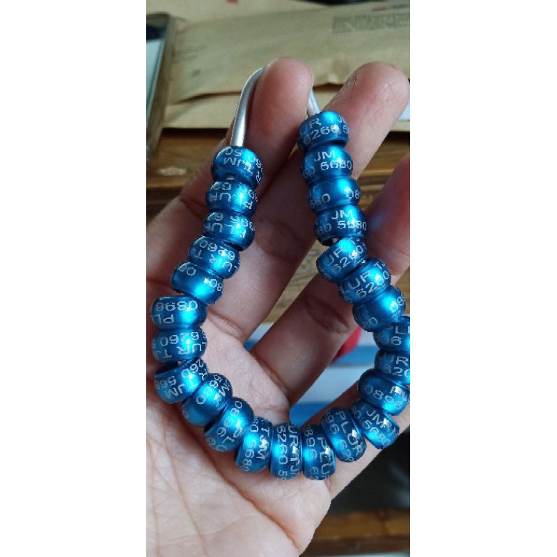 ring burung donat merpati hias, ukuran 10,5mm