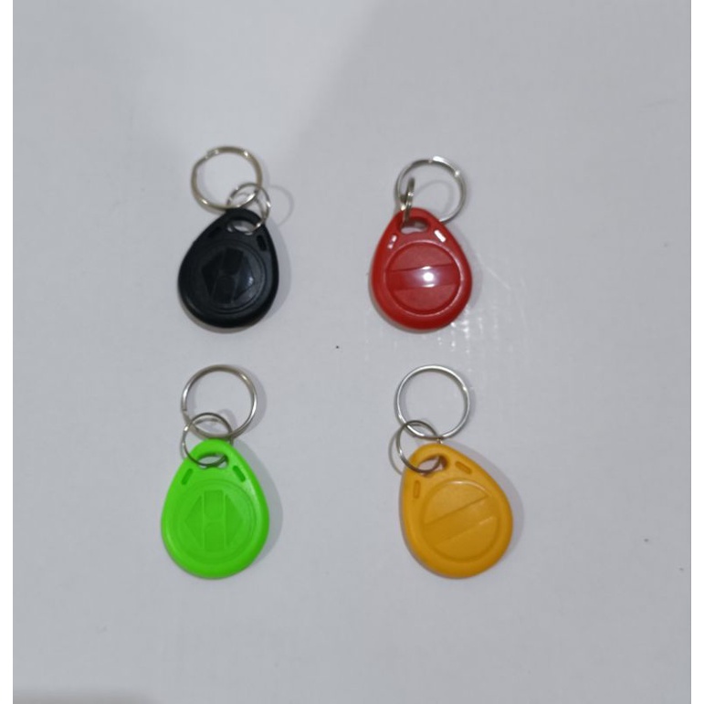 Keychain Rfid 125 Khz / Keyfob Rfid 125Khz Proximity EM / Gantungan Kunci Rfid 125khz Bulat buat daftar Akses Control