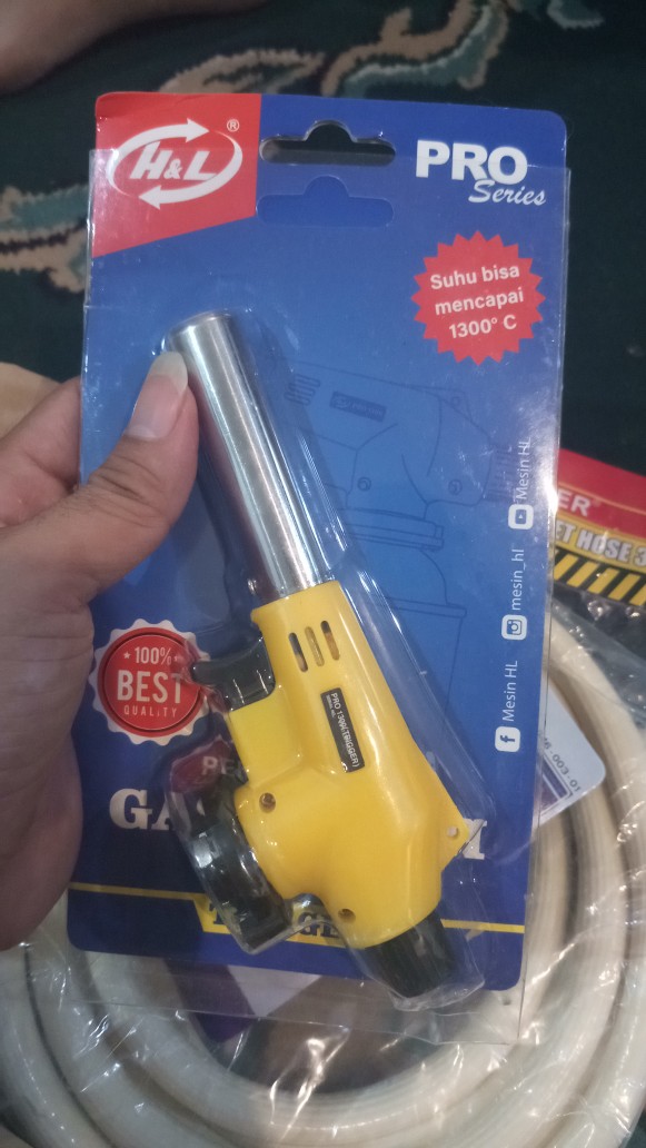 Gas Torch Trigger Pemantik Api Hl Pro 1300
