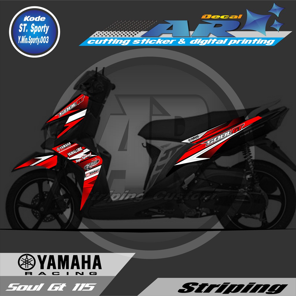 Harga Striping Mio Terbaik Otomotif Maret 2021 Shopee Indonesia