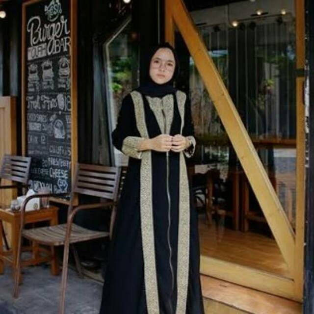 Terbaru Abaya Nissa Sabyan Ori 2018 Shopee Indonesia