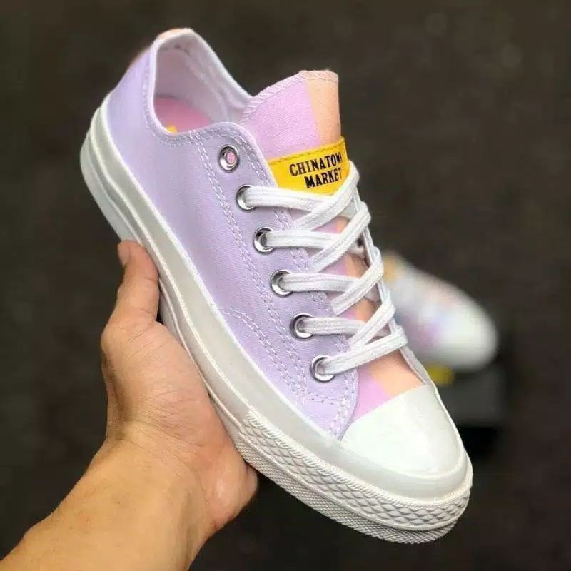 SEPATU CONVERS3 Chuck Taylor All-Star OX 70s Chinatown Market UV BNIB Import