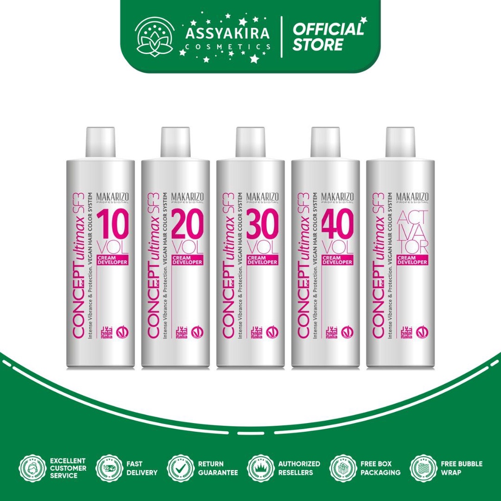 Makarizo Professional Concept Ultimax 10 - 40 Volume Cream Developer