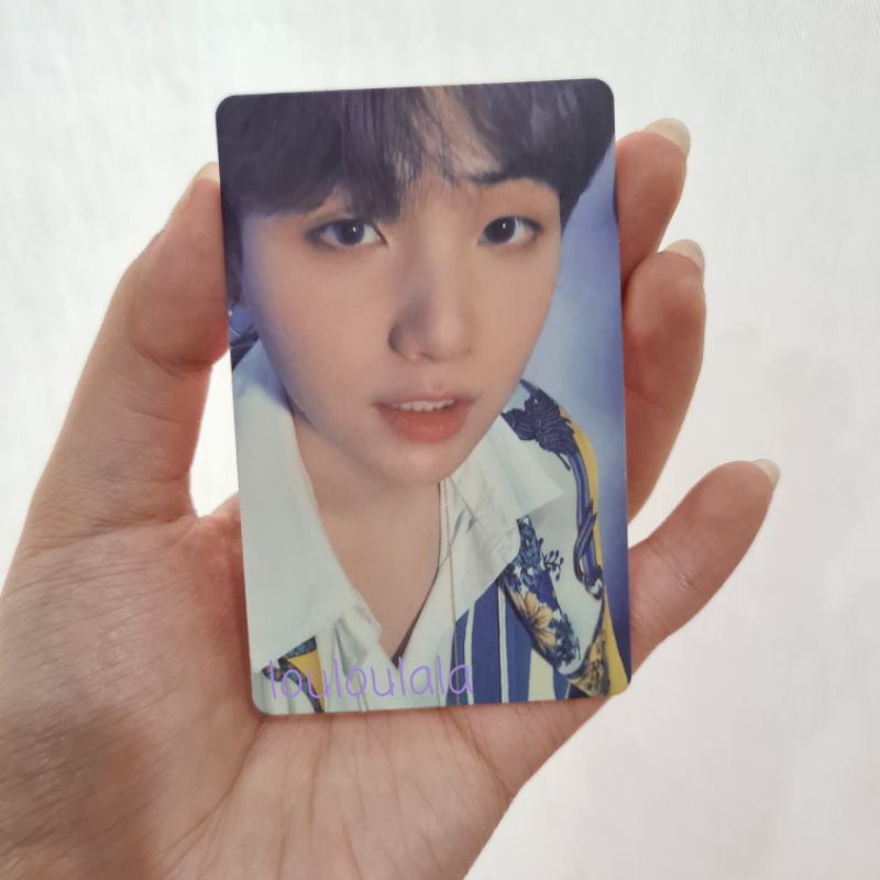 [BOOKED] PC Photocard BTS Persona 4 Yoongi Suga