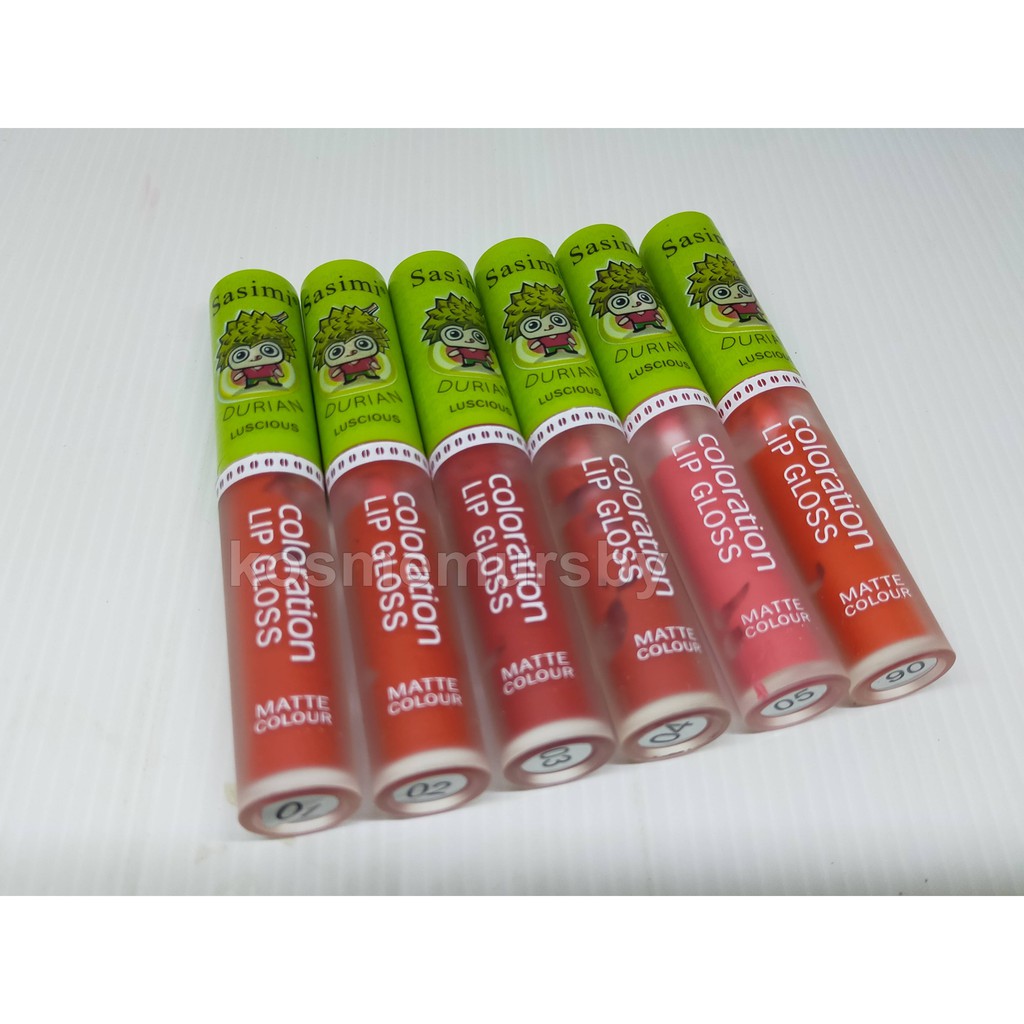 (ECER) lipgloss sasimi durian S814