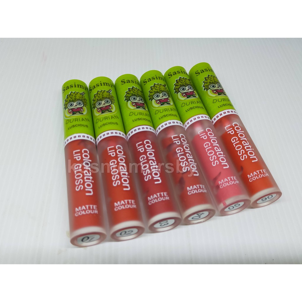 (ECER) lipgloss sasimi durian S814