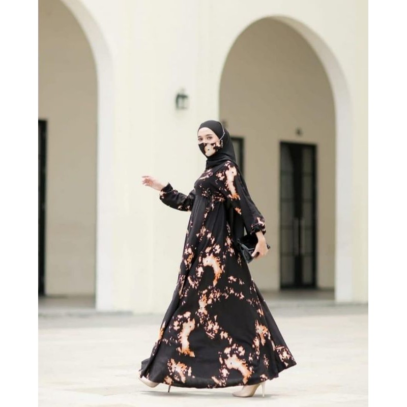 Zamora Dress/ DRESS MUSLIM, baju wanita, baju gamis, dress, gamis, Baju gamis, fashion wanita,