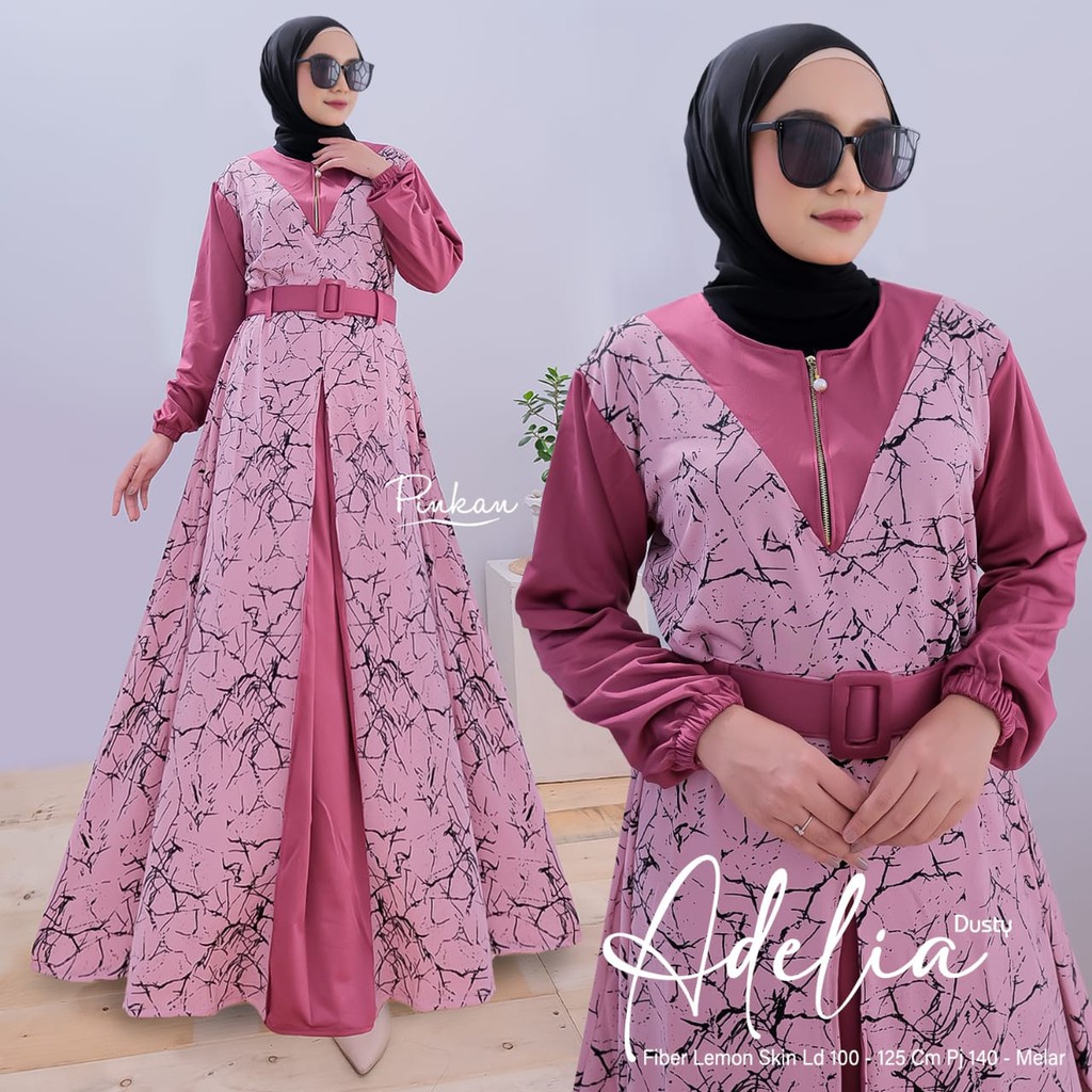 PINKAN gamis adelia original pinkan