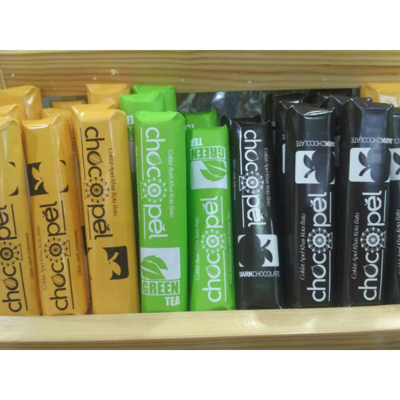 

Coklat Apel Chocopel Bar/Chocopel Chocolate