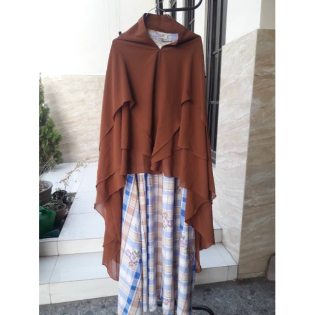 Preloved dress gamis busui by jasmine + khimar | bukan zizara dba dress by airin