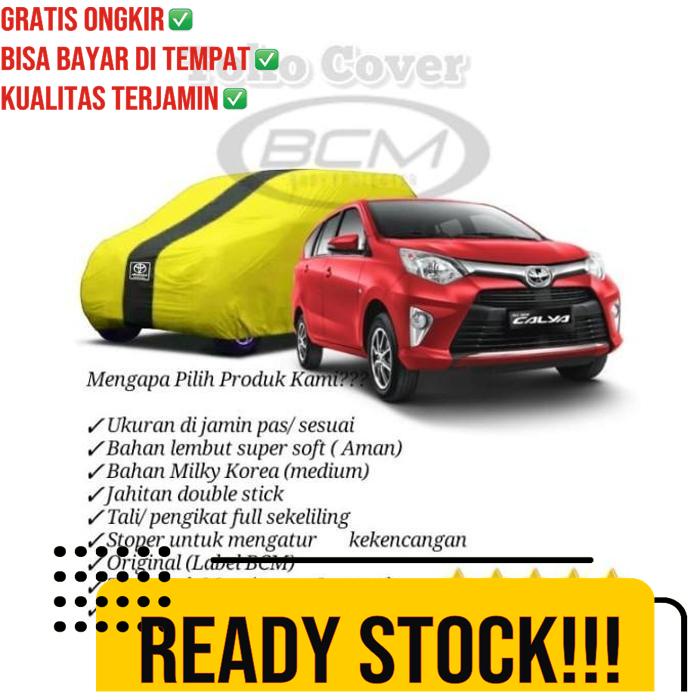Cover | Selimut Mobil Toyota Calya Motif