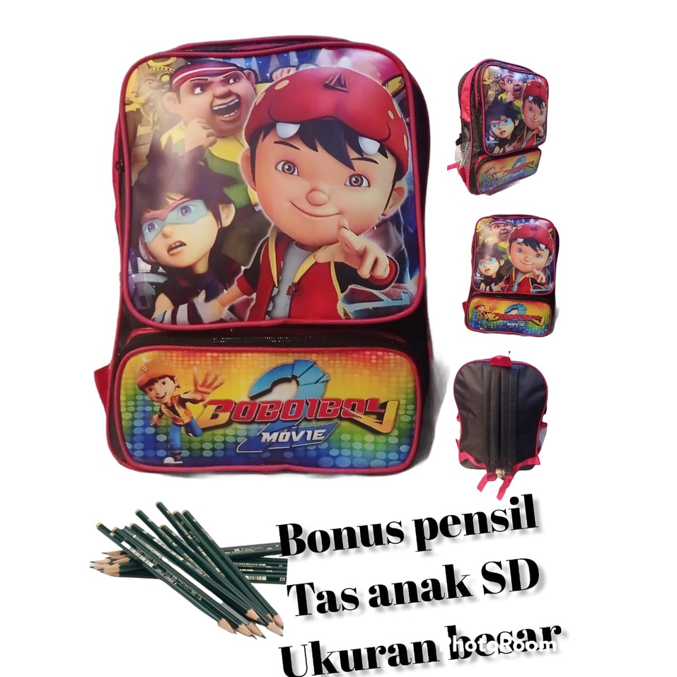 BISA COD / BAYAR DITEMPAT / BONUS PENSIL/ Tas Anak Paud TK/ TAS SD Tas Karakter Anak Laki-laki Tas Sekolah Anak Usia Dini