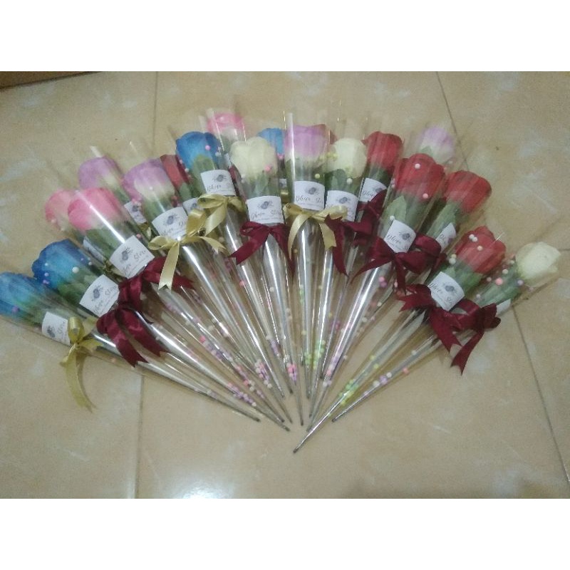 

buket bunga single murah