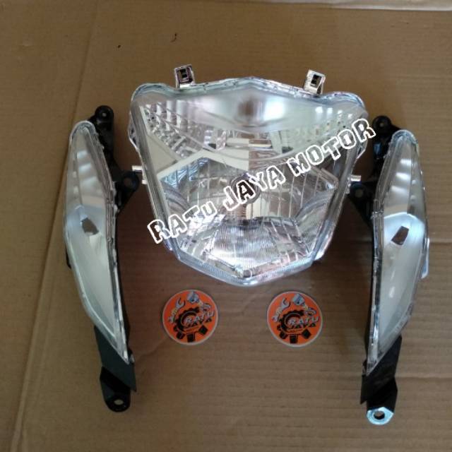Reflektor Lampu Depan dan Lampu Sen kanan Kiri Honda Beat Esp All New 2016-2019