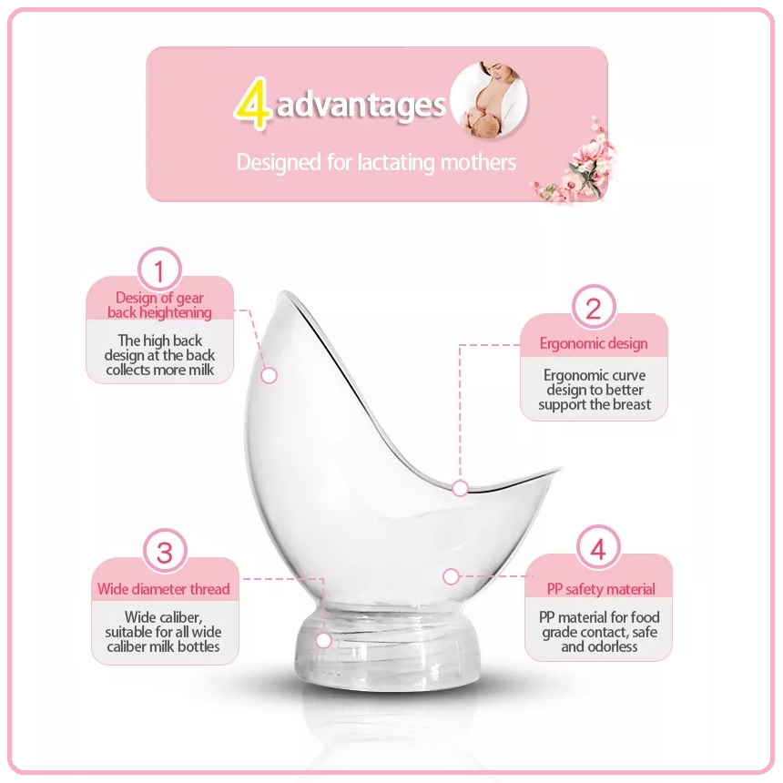 Kinmade Marmet Cup | Manual Milk Collector | Corong Botol Susu