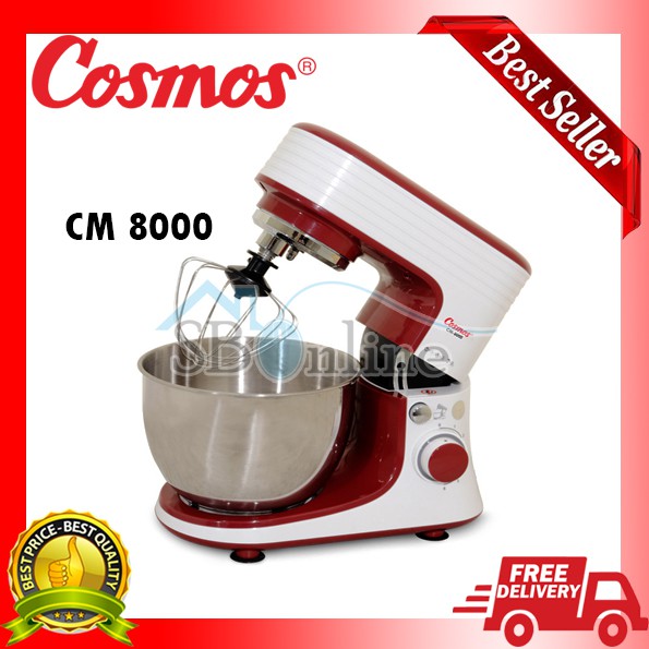 Professional Stand Mixer by Cosmos 4 Liter - CM 8000