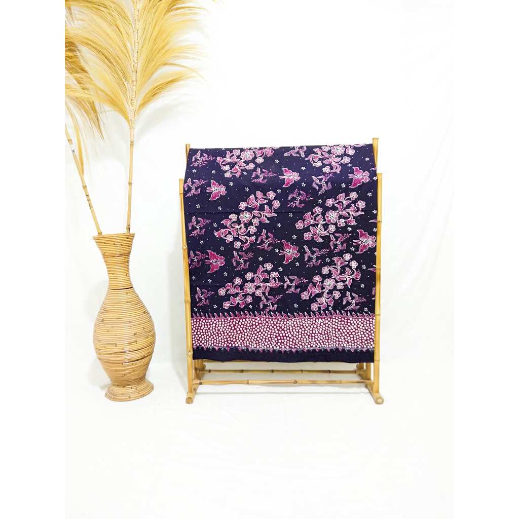 Batik Tulis Lasem 2 Warna Motif Protolan Tumpal Krecak