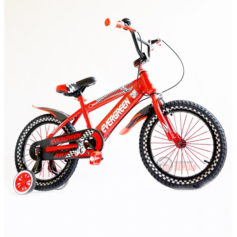 Sepeda mini BMX 16 anak Evergreen Logan inch murah Termurah SNI Garansi Frame 5 tahun kredit cicilan-1