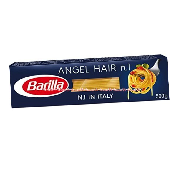 Barilla Angel Hair No.1Mie Spaghetti Makanan Instant 500gr Mi Barila Spageti Instan Spagheti Mie Lurus Angelhair spagety Mie Spaghety Spageti