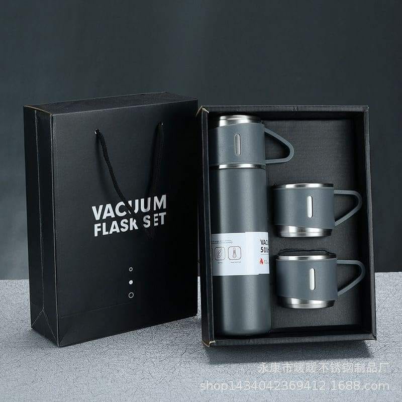 Termos Sultan Set Vacum Flask Thermos Set Bonus gelas