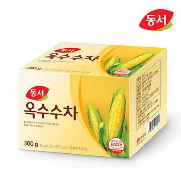 

[ COD ] Dongsuh Corn Tea /Seduhan Jagung 300gr(30sht @10gr CUCI GUDANG Kode 474