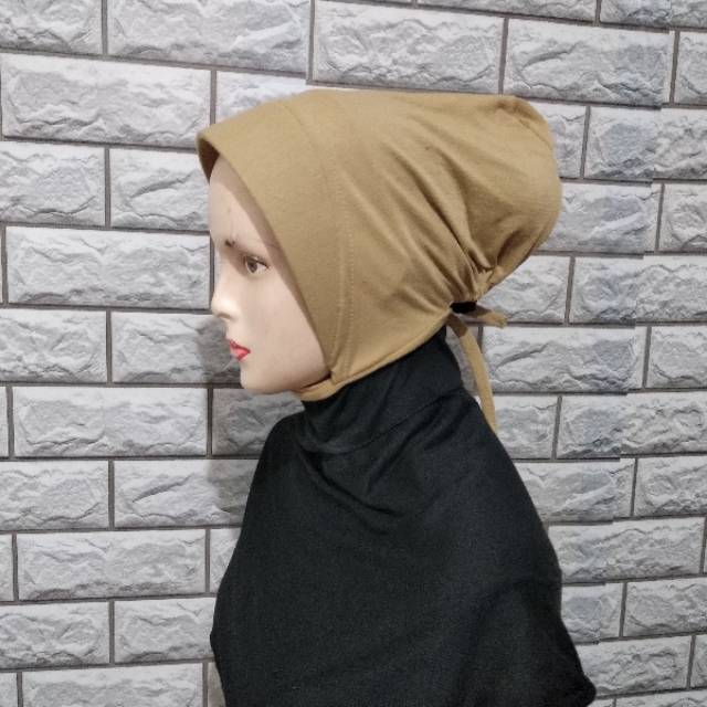 Ciput  ped tanpa konde bahan rayon /daleman hijab ped  tanpa konde