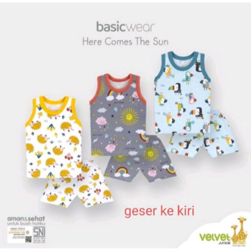 VELVET JUNIOR SETELAN LENGAN BUNGTUNG| BAJU ANAK PEREMPUAN/LAIK- LAKI