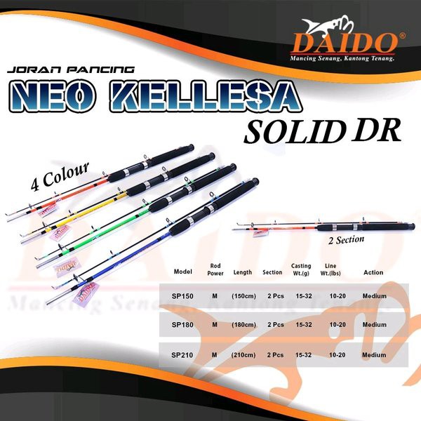 joran daido solid neo kellesa 150 joran fiber drat