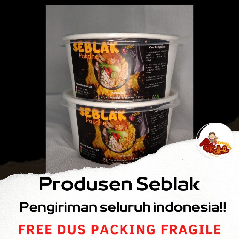 

SEBLAK INSTAN / SEBLAK PAKDHE