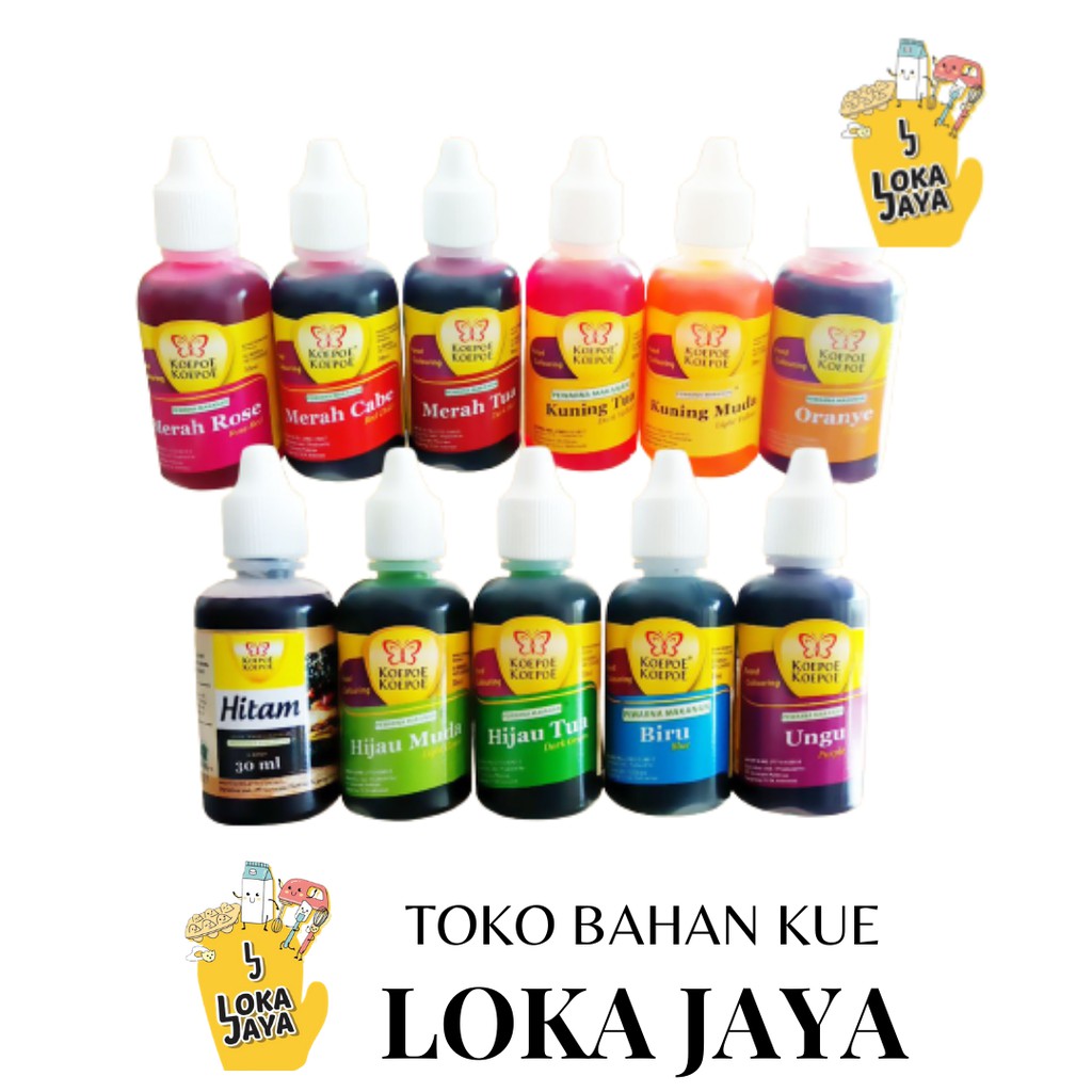 

KOEPOE PEWARNA MAKANAN 30 ML