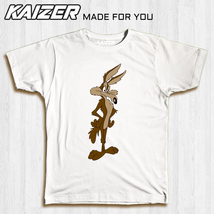 KAIZER TD-290 Kaos Klasik Wile E Coyote Road Runner - Cartoon