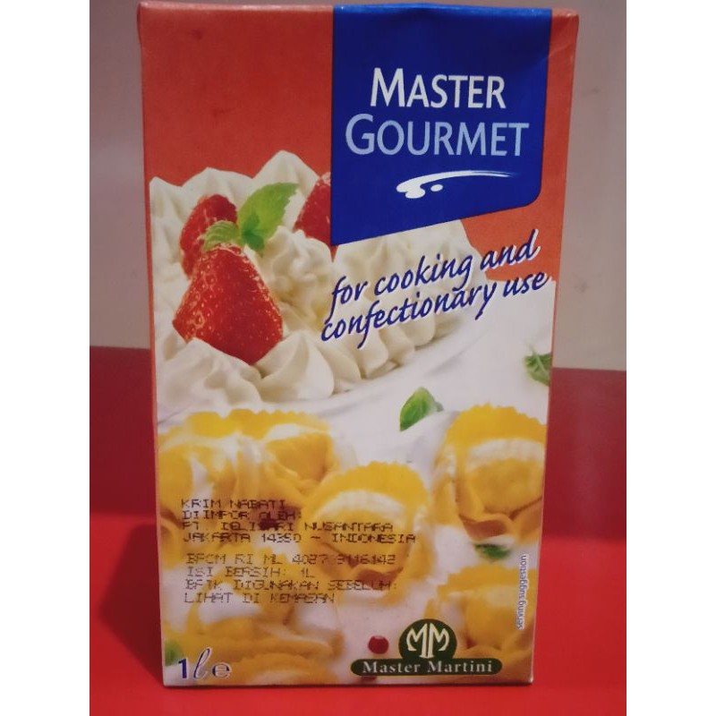 

Grab Only !!! Cooking Cream Master Gourmet - 1L