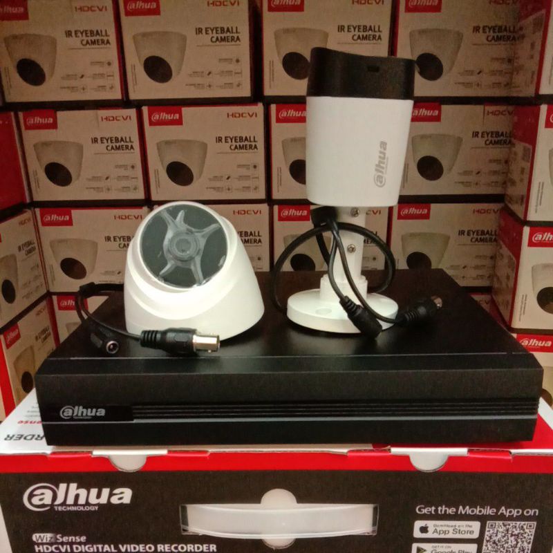 PAKET CCTV DAHUA 16 CHANNEL 16 KAMERA DAHUA 2MP 1080P GARANSI RESMI 2 TAHUN