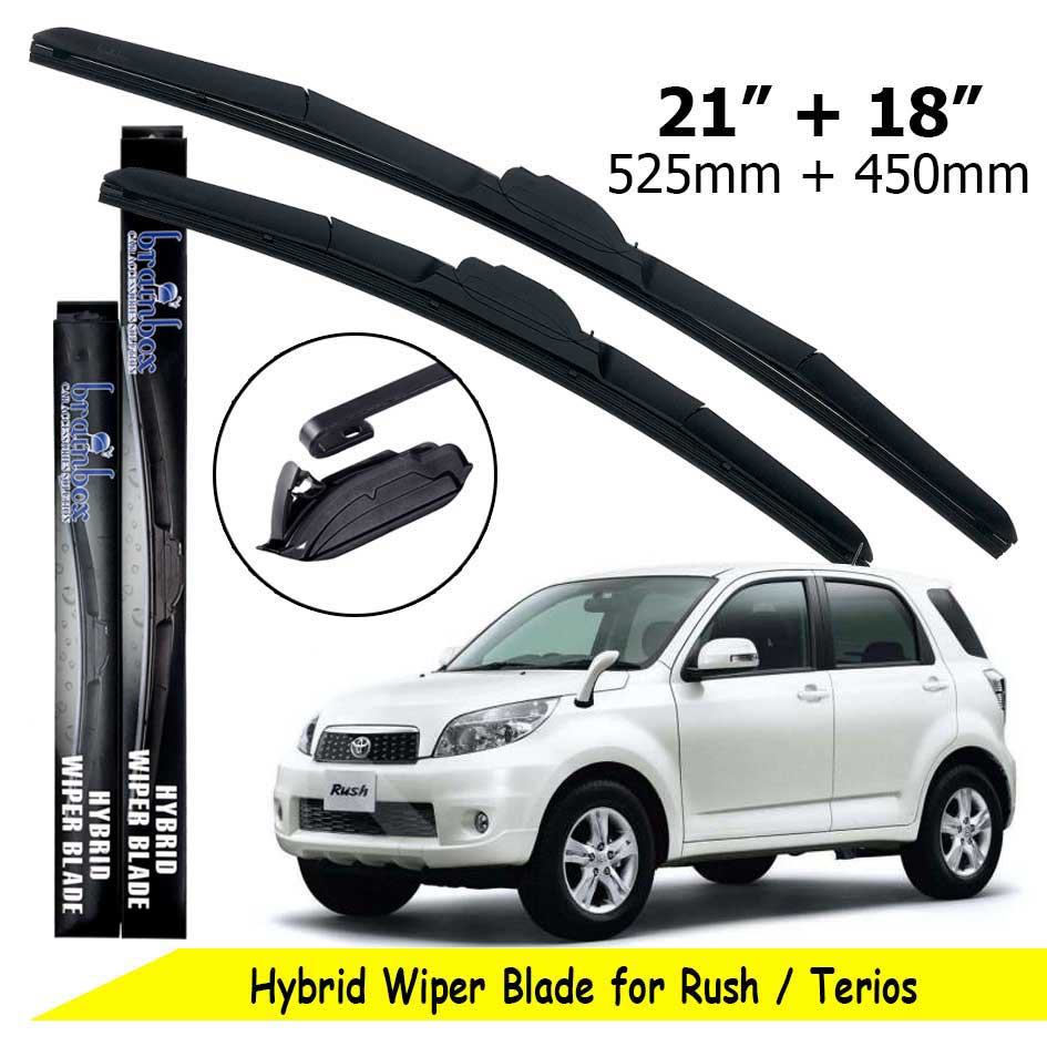 Hybrid Wiper Blade Rush Terios Karet Pembersih Kaca Mobil Wiper Kaca Mobil Windshield