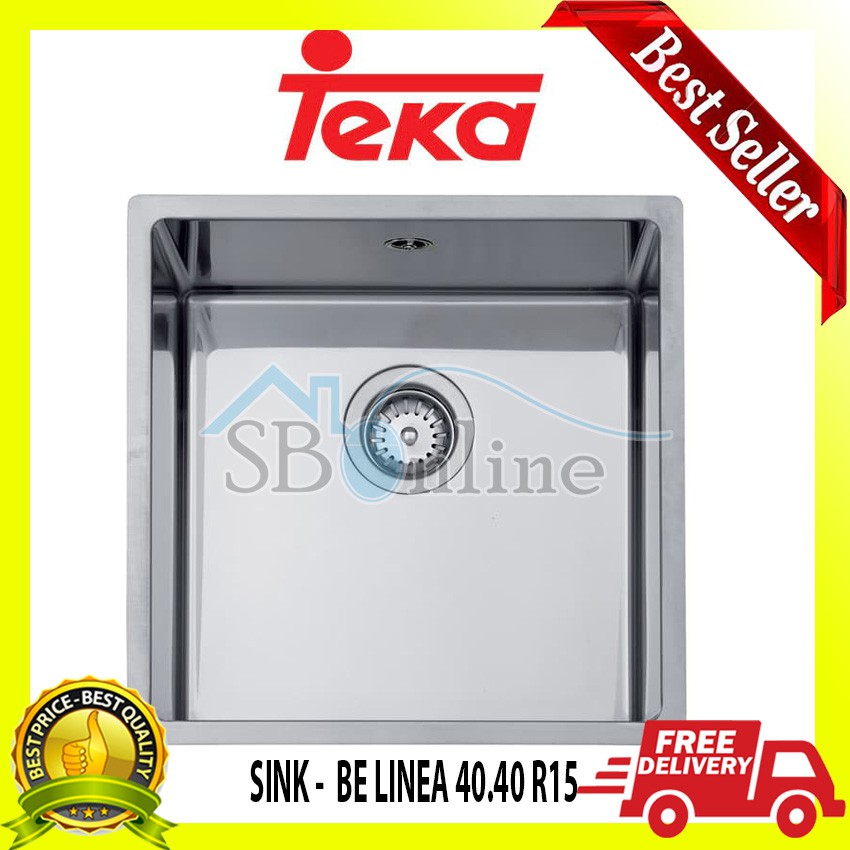 Teka Kitchen Sink Undermount BE Linea 40.40 R15