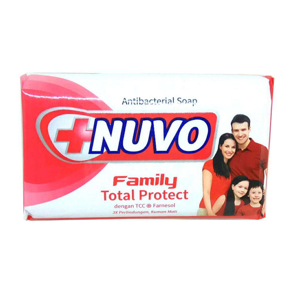 Nuvo Sabun Batang Anti Bacterial Family Total Protect