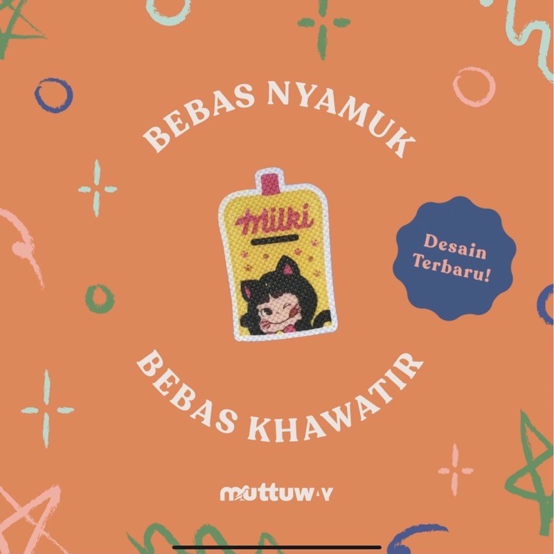 Muttuway Stiker Nyamuk - Muttu Mosquito Repellent Patches