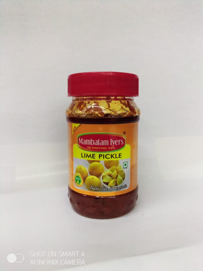 

MAMBALAM IYERS LIME PICKLE 200gm