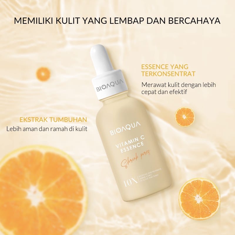 ( PEMUTIH WAJAH ) BIOAQUA 10X MOISTURE PEMUTIH WAJAH BPOM 30ml